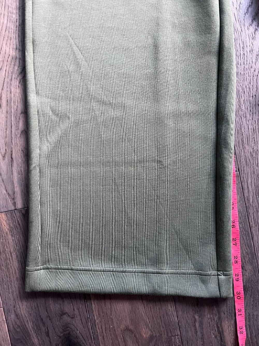 OFFLINE Aerie ChillUp Trousers Size XS Military Green Wide Leg Lounge Pants NWT - Picture 6 of 7